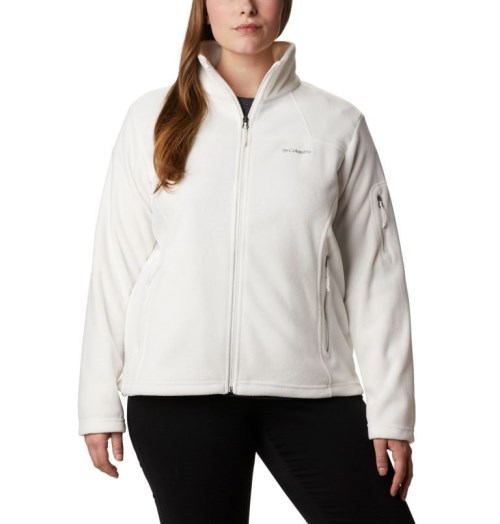 Columbia Fast Trek II Jakke Dame Hvite | Plus Size 67512U